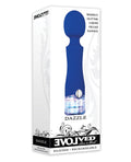 Dazzle Rechargeable Wand Vibrator - Blue
