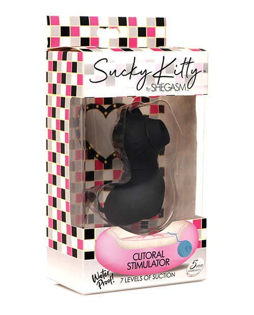 Sucky Kitty Clitoral Stimulator - Black