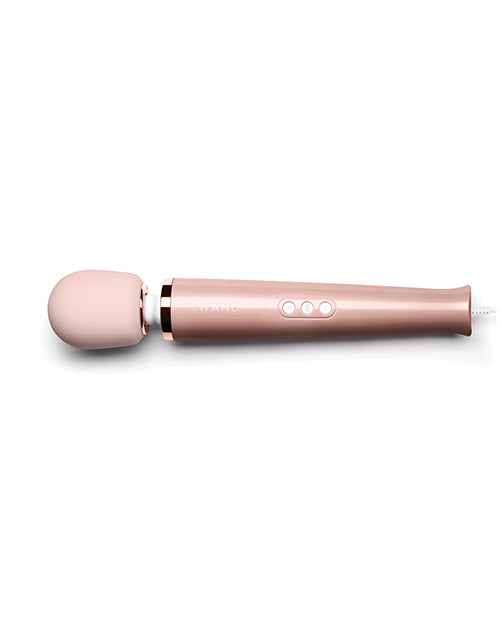 Le Wand Plug-In Vibrating Wand Massager - Rose Gold