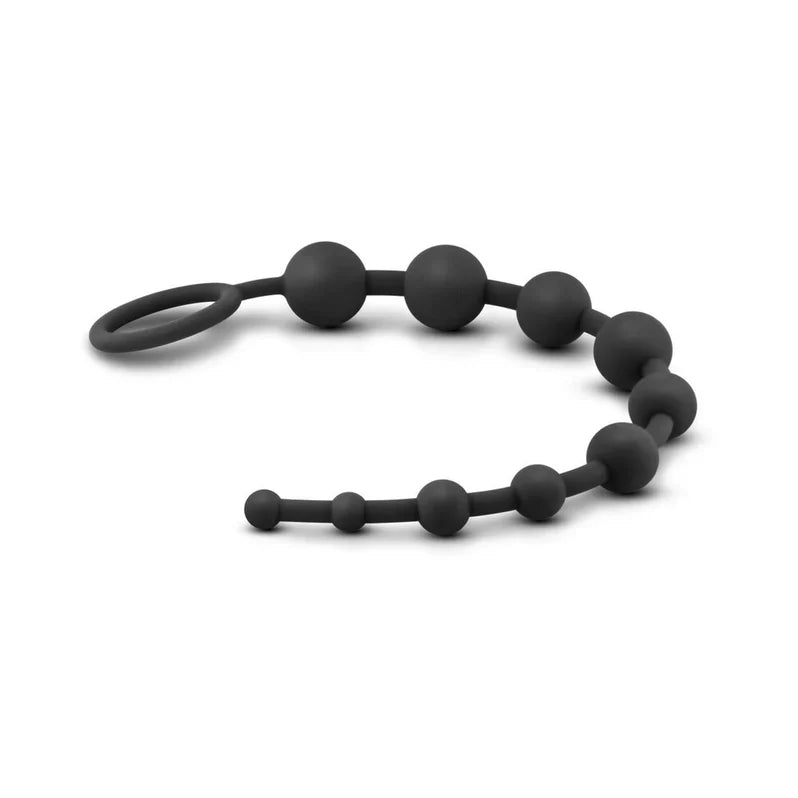 Anal Adventures Platinum Silicone 10 Anal Beads
