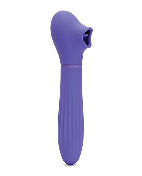 Nu Sensuelle Triple Action Daisy Suction Vibe - Ultra Violet
