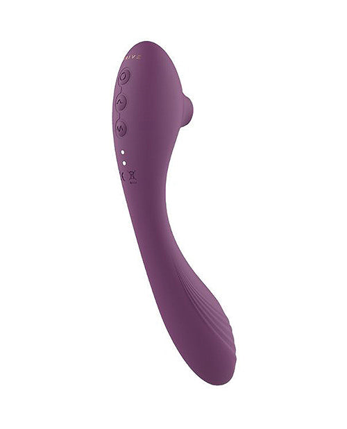 PRIVE Trinite 3 in One Medical Grade Silicone Vibrator Purple