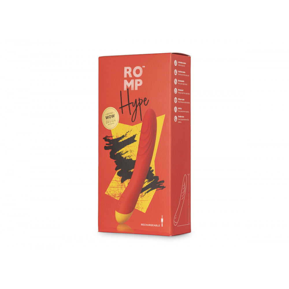 ROMP Hype G Spot Vibrator - Red
