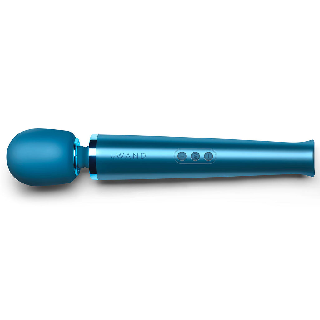 Le Wand Vibrating Wand Massager - Pacific Blue