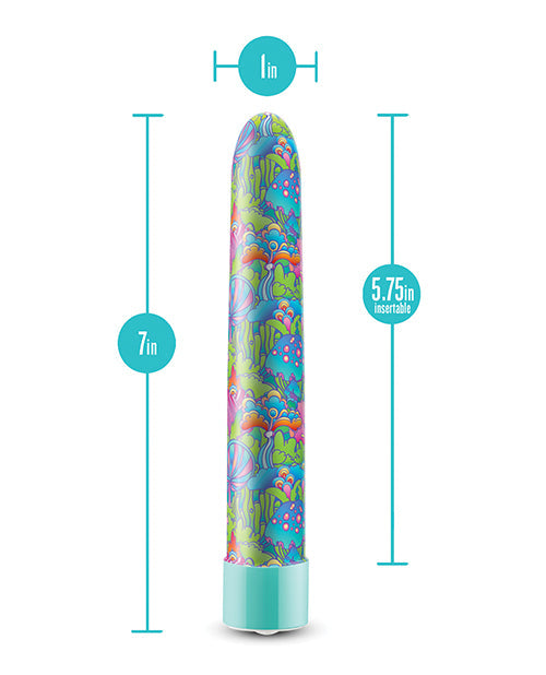 Limited Addiction Utopia 7" Rechargeable Vibe - Aqua