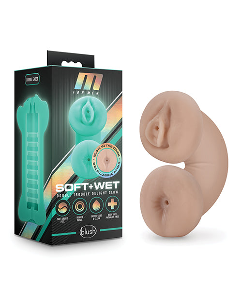 M For Men Soft And Wet Double Stroker  - Ivory