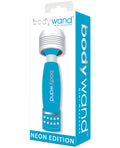 Bodywand Neon Mini Wand Vibrator - Neon Blue