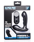 Alpha Pro 7X P-Milker Prostate Stimulator Black