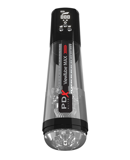 PDX Elite ViewTube MAX View Masturbator - Black