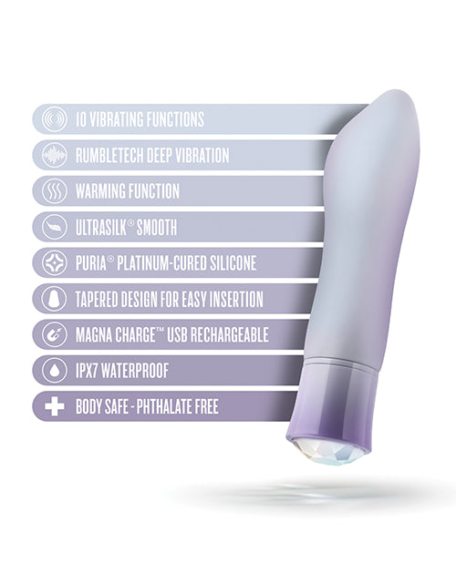 Blush Oh My Gem Revival Warming Tapered Vibrator Opal