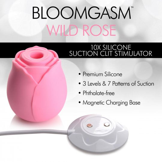 Inmi Bloomgasm Wild Rose Suction Vibe