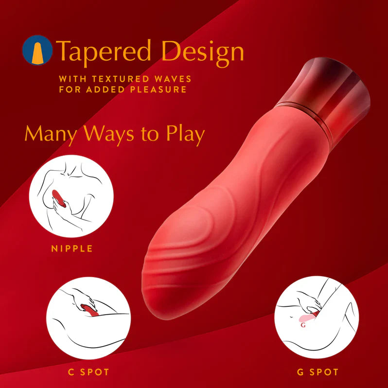 Blush Oh My Gem Desire Warming Rechargeable Vibe Ruby
