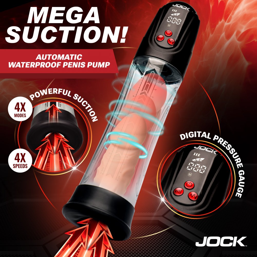 JOCK Advanced Power Up Digital Automatic Penis Pump