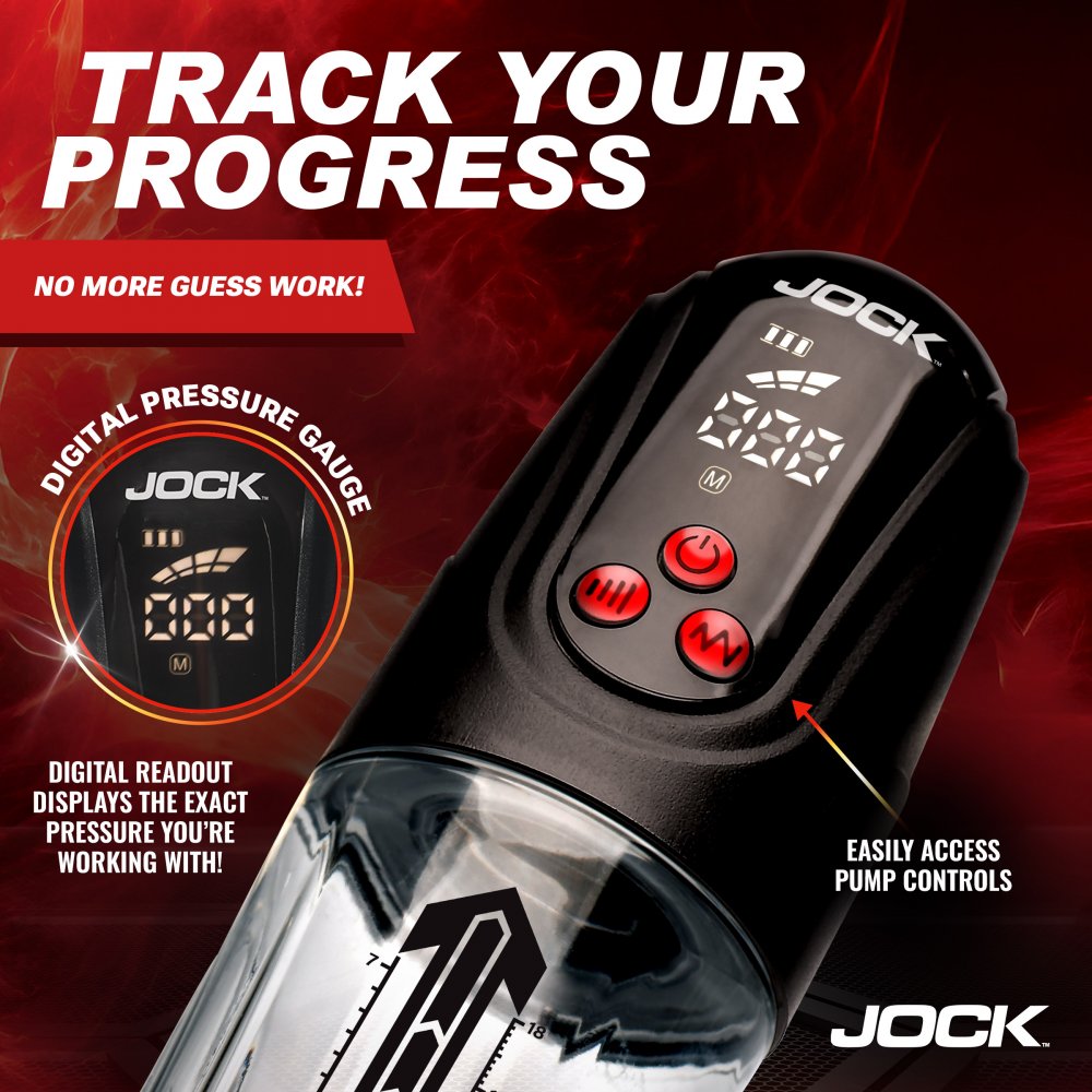 JOCK Advanced Power Up Digital Automatic Penis Pump