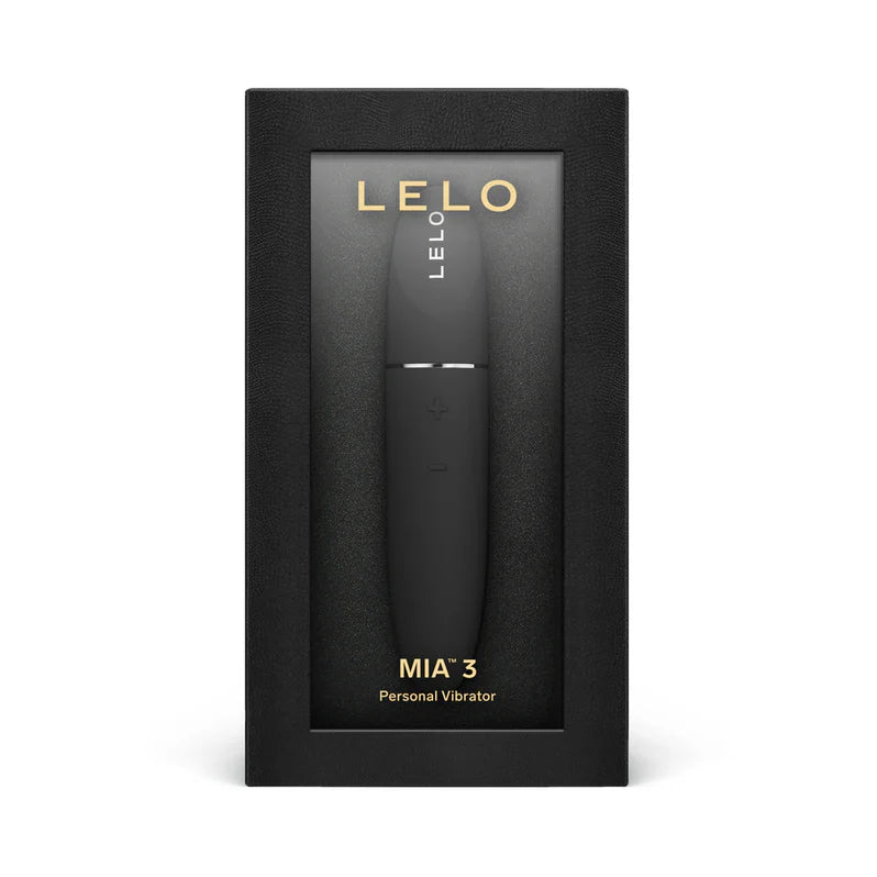 LELO MIA 3 Mini Lipstick Vibe Black
