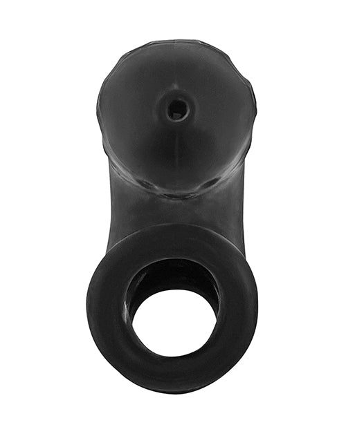 Oxballs Airlock Air-Lite Vented Chastity Black Ice